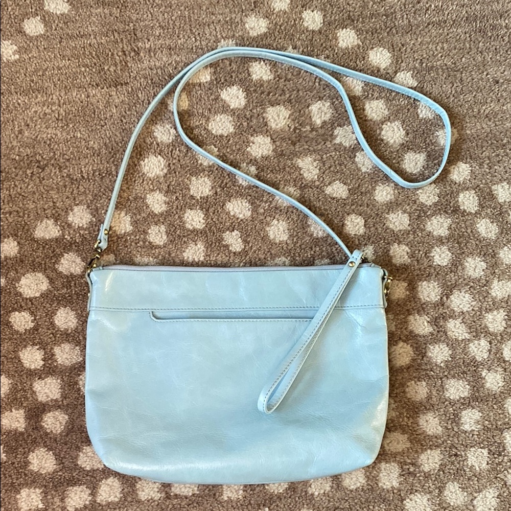 Hobo Light Blue Crossbody Bag